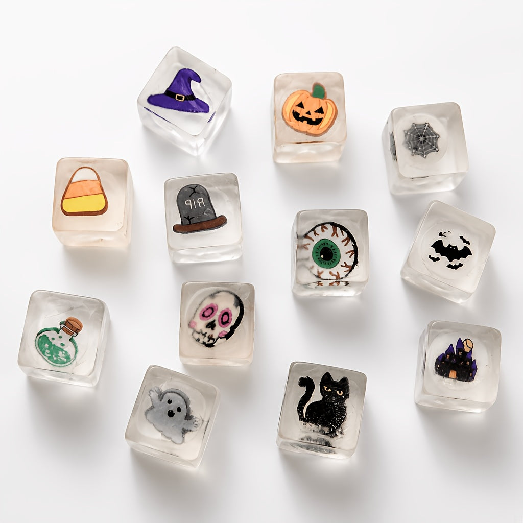 Halloween Squishy Blocks – Pumpkin & Bat Designs