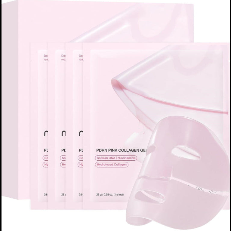 Pink Collagen Gel Face Mask with PDRN