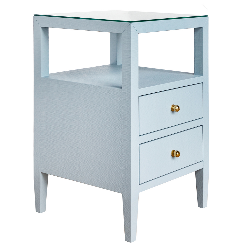 Roscoe Two Drawer Side Table