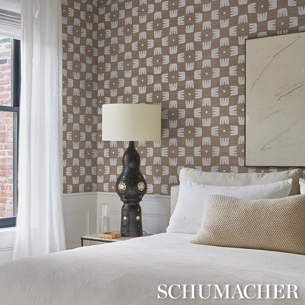 5016631 | Raze Sisal, Dust - Schumacher Wallpaper