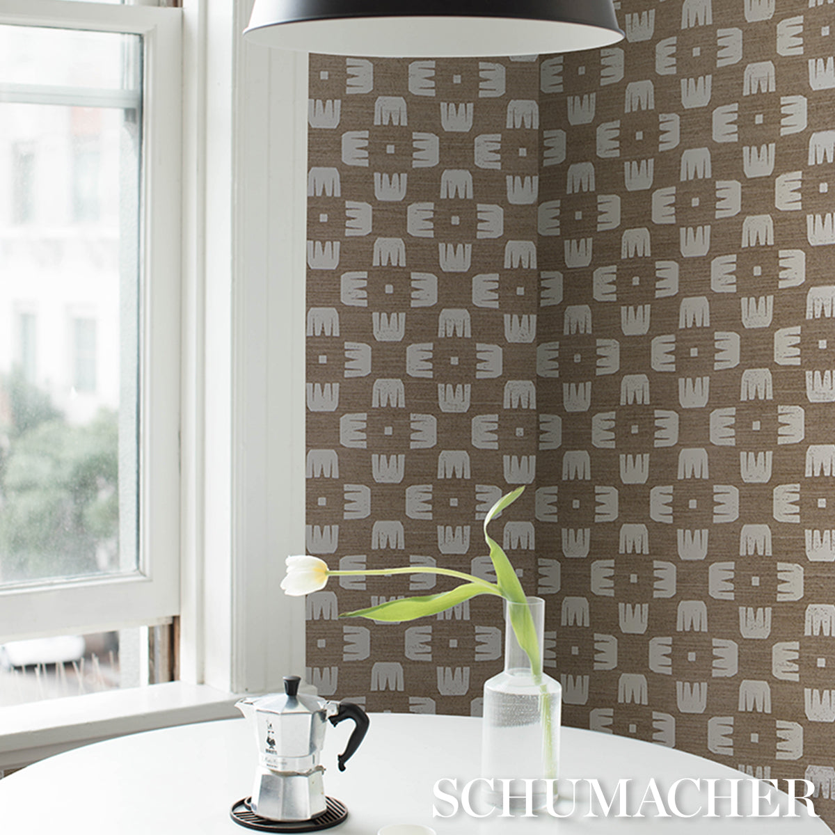 5016631 | Raze Sisal, Dust - Schumacher Wallpaper