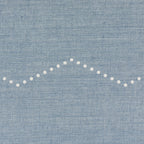 5016710 | Rivet Stripe Sisal, Chambray - Schumacher Wallpaper