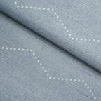 5016710 | Rivet Stripe Sisal, Chambray - Schumacher Wallpaper