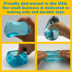 Oversized Gel Stress Cube – Squishy Sensory Fidget Toy