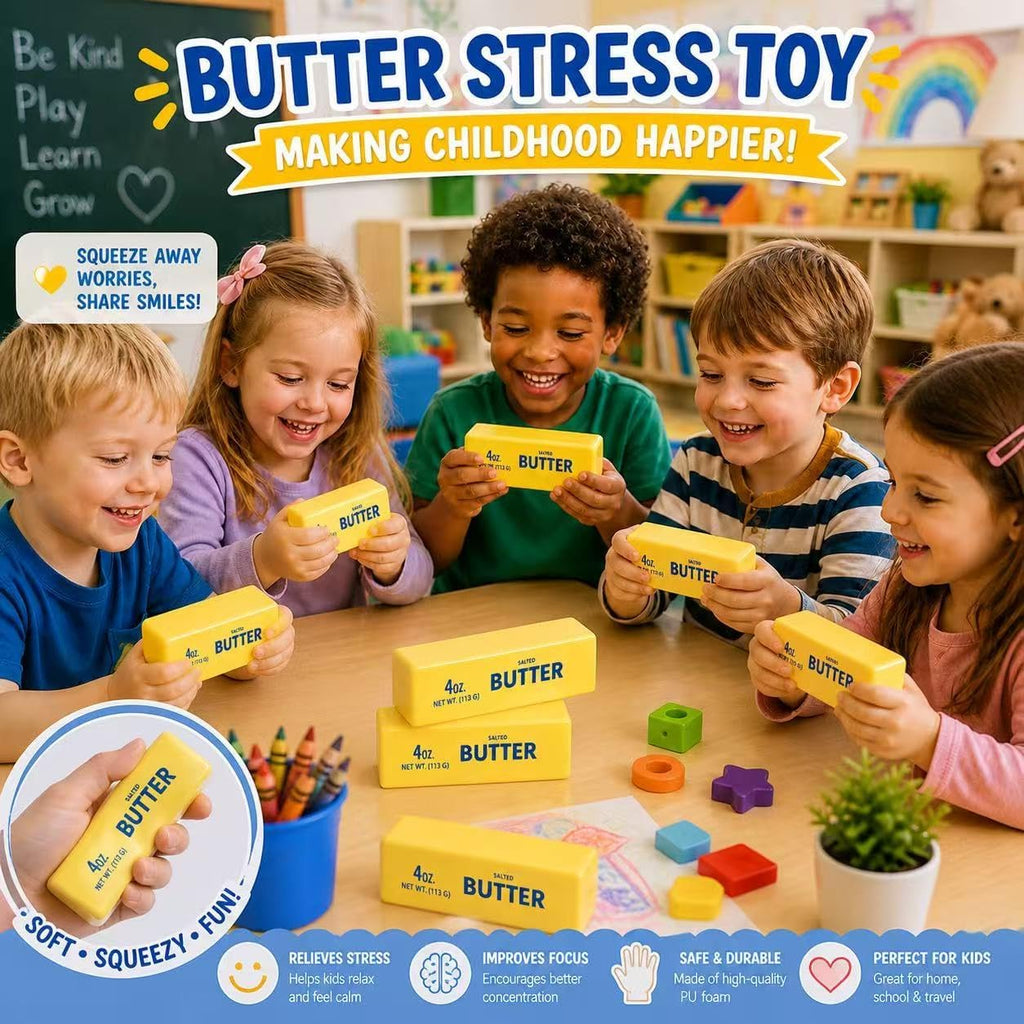 Fuzzy Plush Stress Ball – Soft Squeeze Fidget Toy