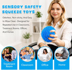Fuzzy Plush Stress Ball – Soft Squeeze Fidget Toy