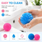 Fuzzy Plush Stress Ball – Soft Squeeze Fidget Toy