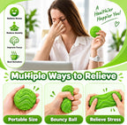 Fuzzy Plush Stress Ball – Soft Squeeze Fidget Toy