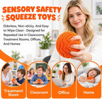 Fuzzy Plush Stress Ball – Soft Squeeze Fidget Toy
