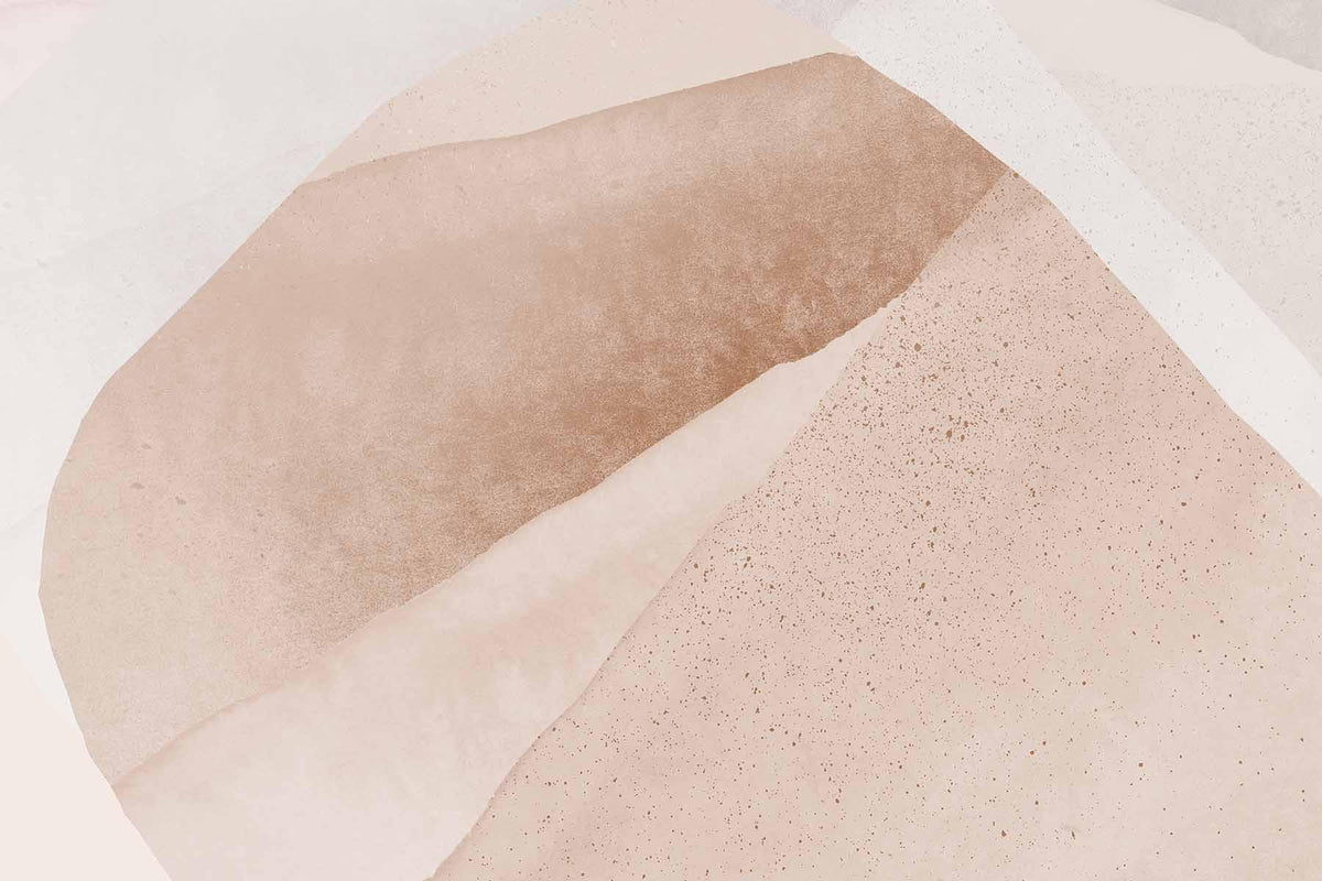 Creme Abstract 5 Wall Mural