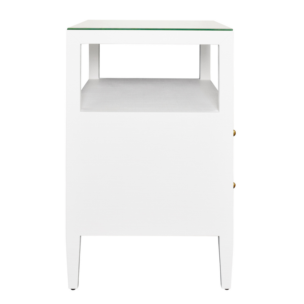 Douglas Two Drawer Side Table