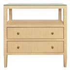 Douglas Two Drawer Side Table