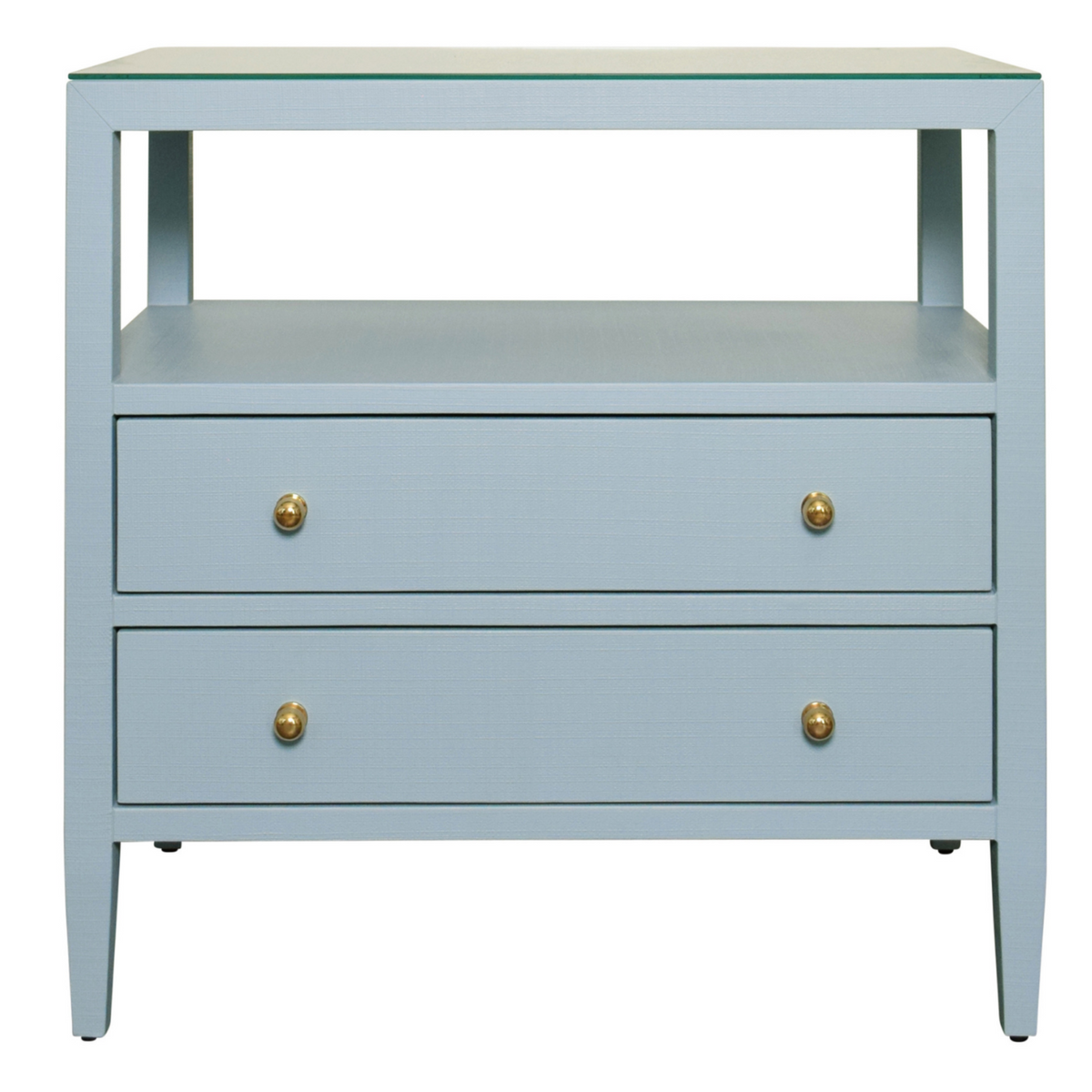 Douglas Two Drawer Side Table