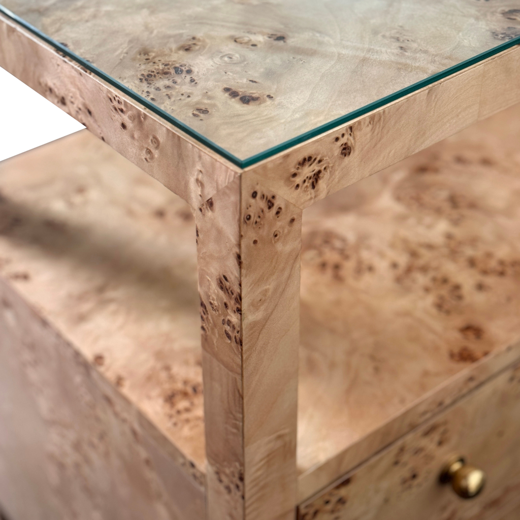 Douglas Two Drawer Side Table
