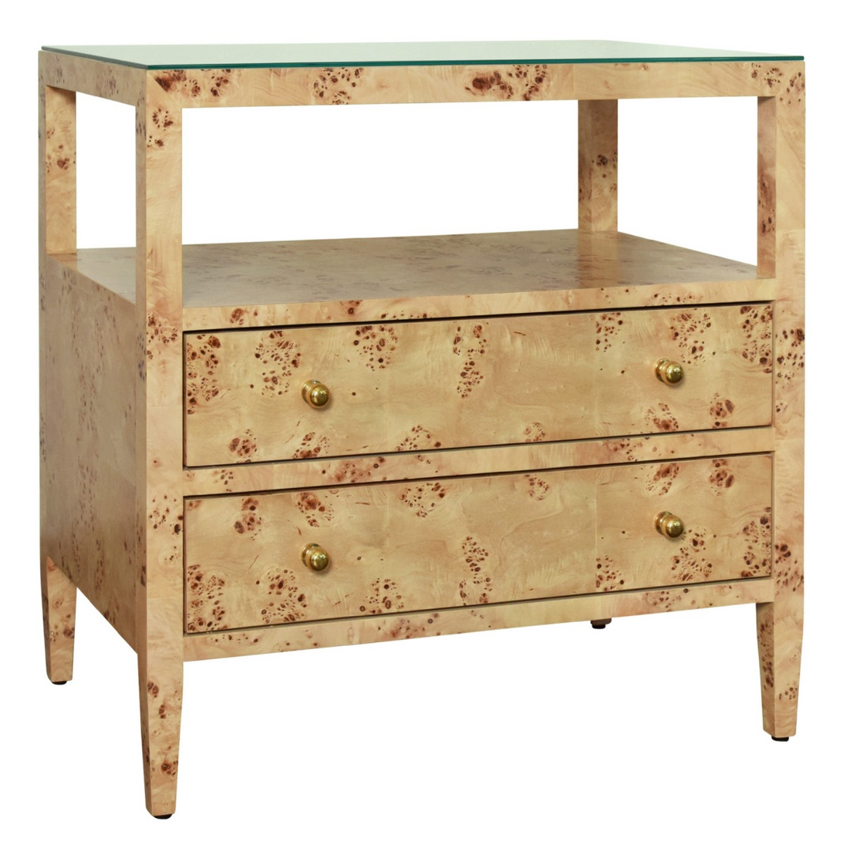 Douglas Two Drawer Side Table