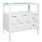 Douglas Two Drawer Side Table