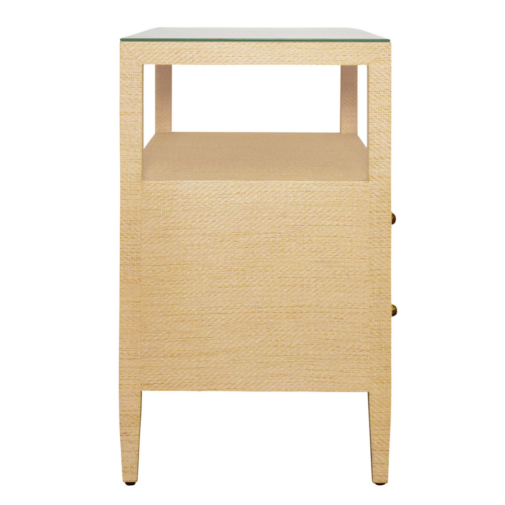Douglas Two Drawer Side Table