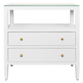 Douglas Two Drawer Side Table