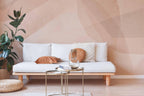 Light Creme Abstract Wall Mural