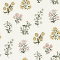 W0194/01 | Leiden, Pink Botanical - Clarke And Clarke Wallpaper