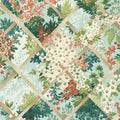 W0195/03 | Maymont, Green Botanical - Clarke And Clarke Wallpaper