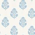 W0199/02 | Standen, Blue Botanical - Clarke And Clarke Wallpaper