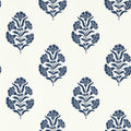W0199/03 | Standen, Blue Botanical - Clarke And Clarke Wallpaper