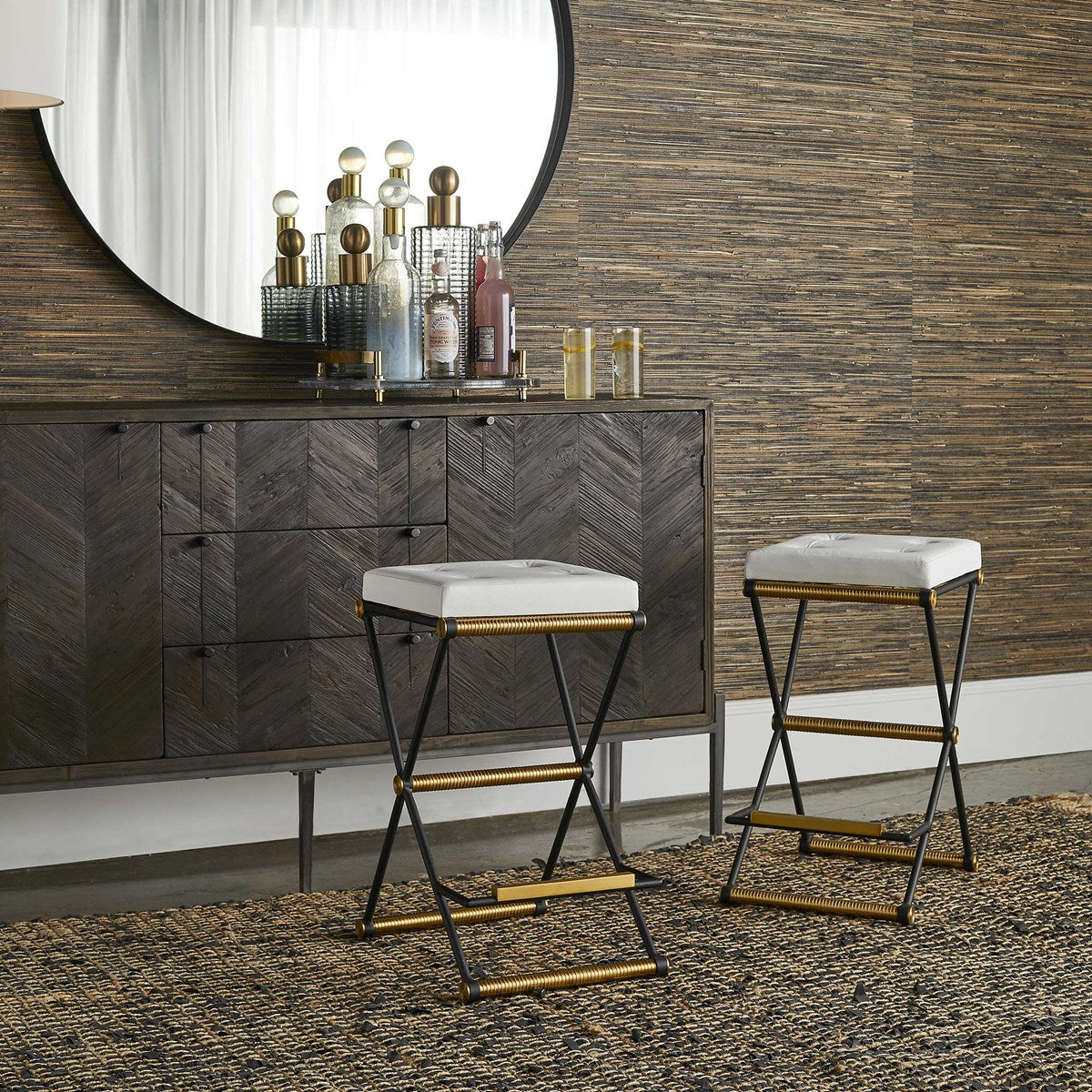 X Marks The Spot Counter Stool